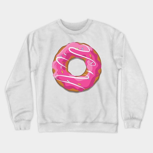 Donut Crewneck Sweatshirt by nickemporium1